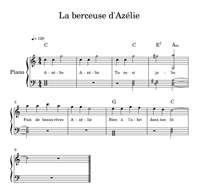berceuse